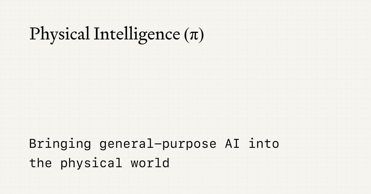 Physical Intelligence Raises $600M at $5.6B Valuation